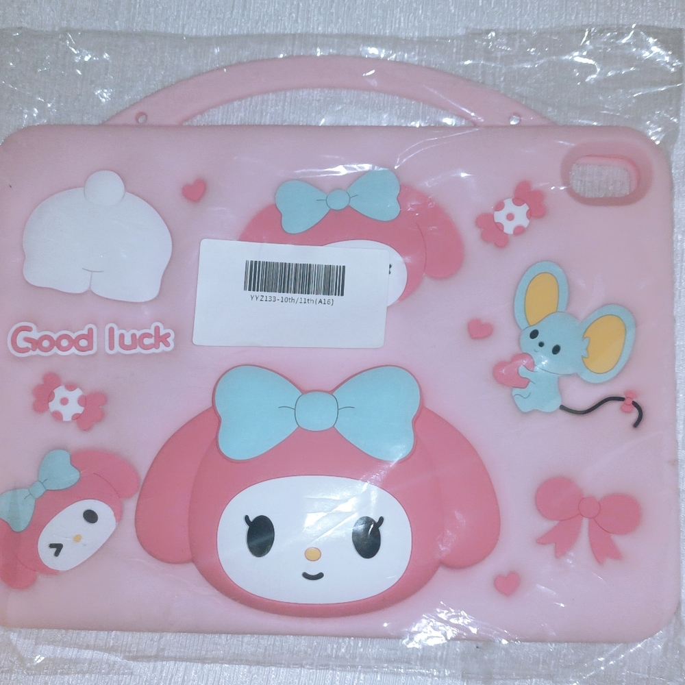 My Melody iPad 10 / 11 (A16) Protective Case With Handle & Cross-Body Lanyard